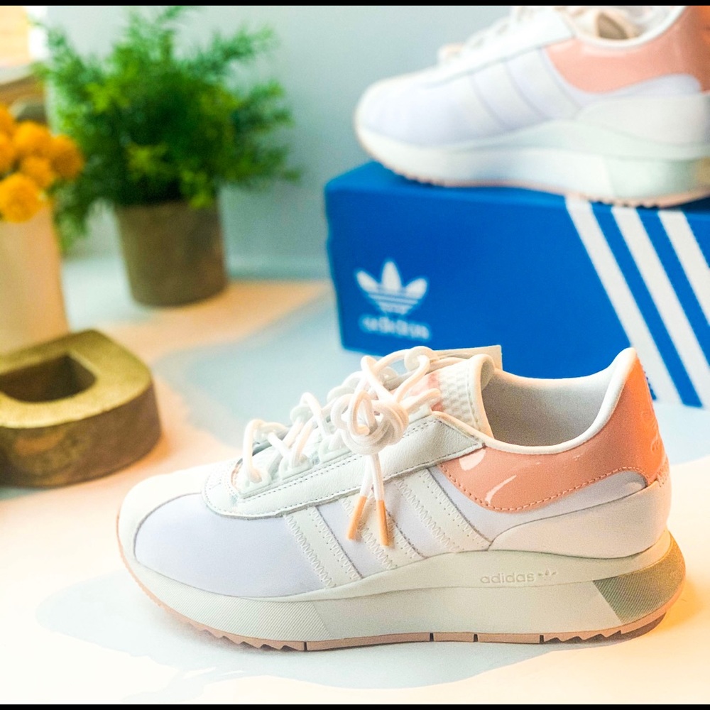 adidas Originals SL Andridge Shoes White/Vapour - Picture 2 of 8
